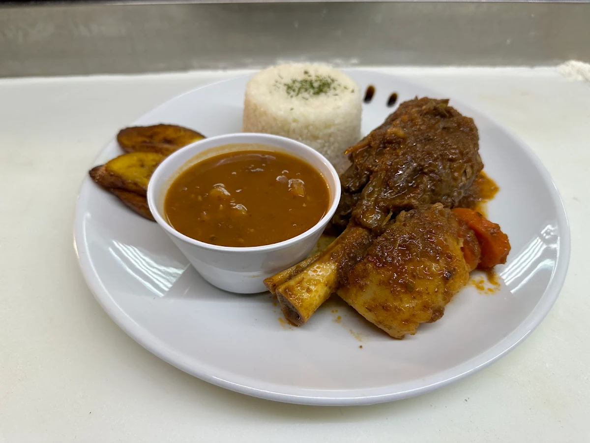 Mofongo Relleno de Cordero