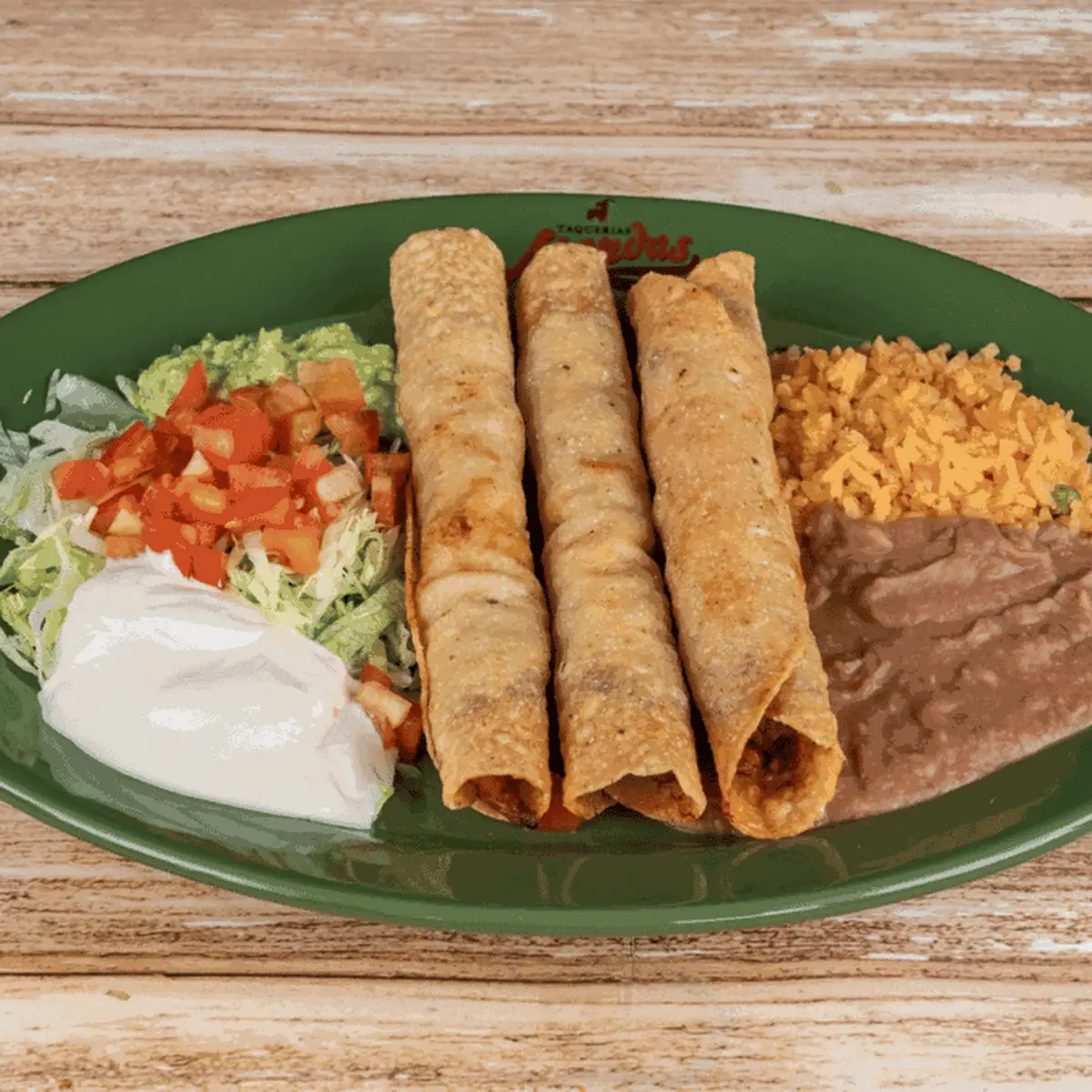 Flautas De Pollo Asado