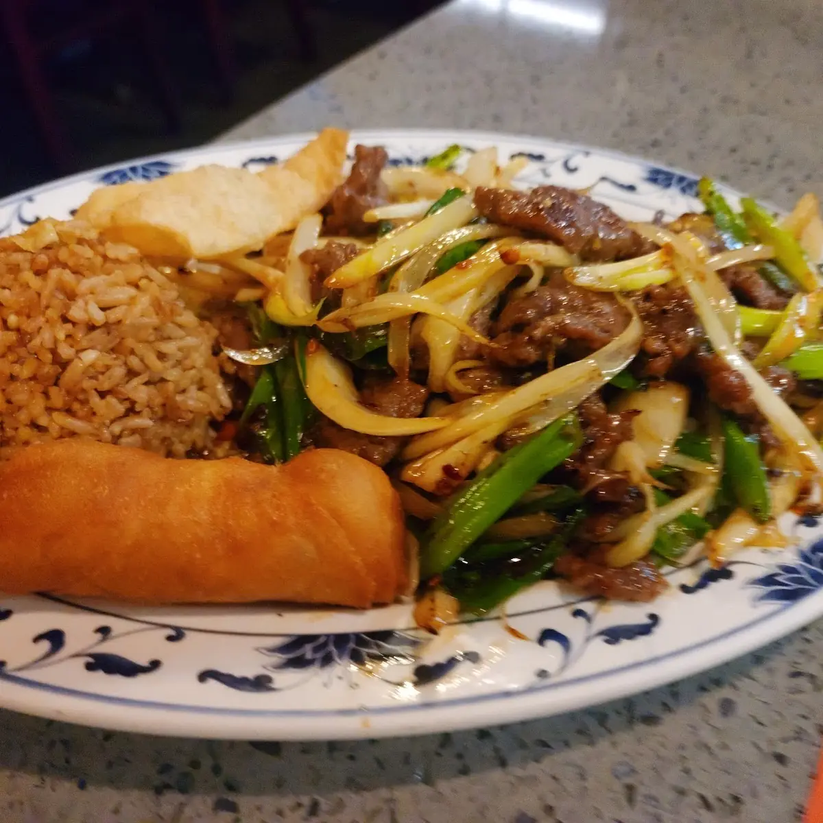 Mongolian Beef Combo
