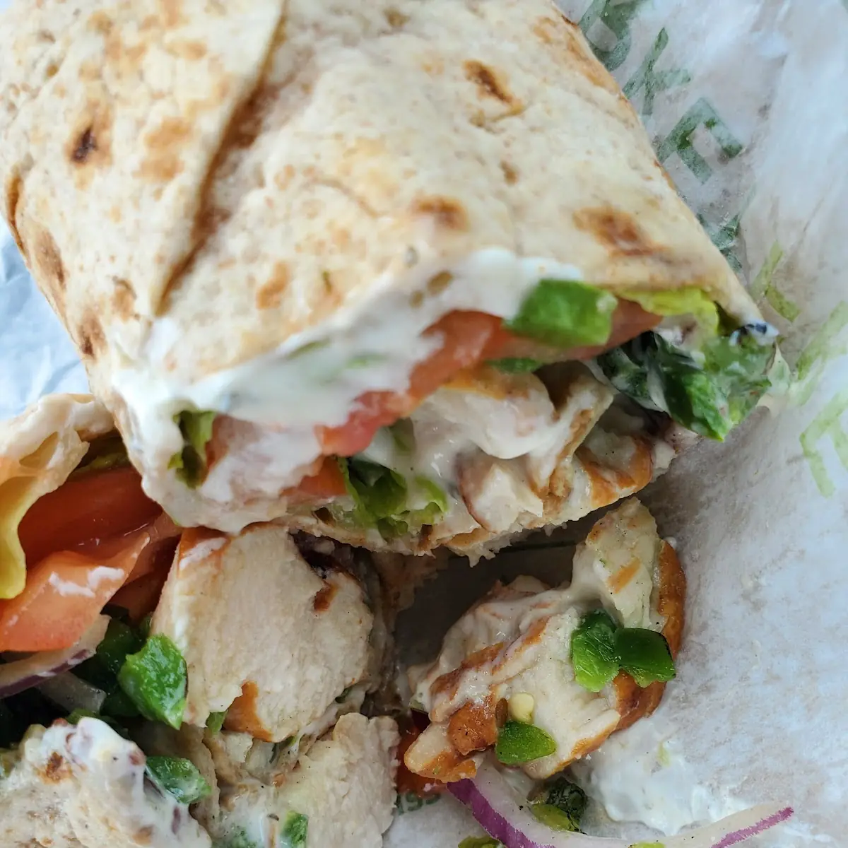Ranch Chicken Wrap