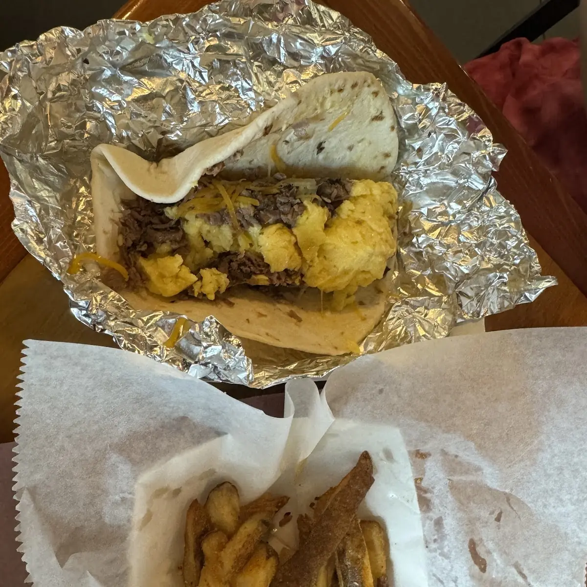Brisket Breakfast Tacos