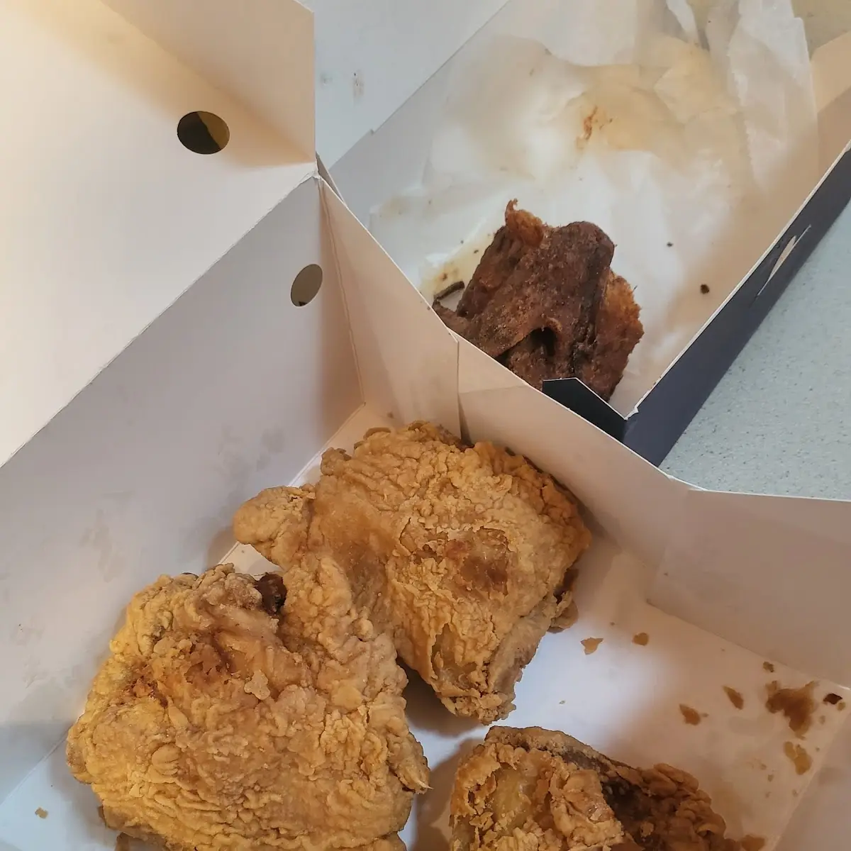 Fried Chicken and Smoked Chicken