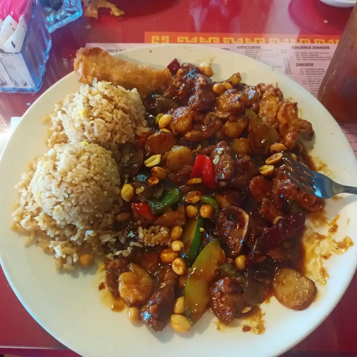 Kung Pao Triple Delight