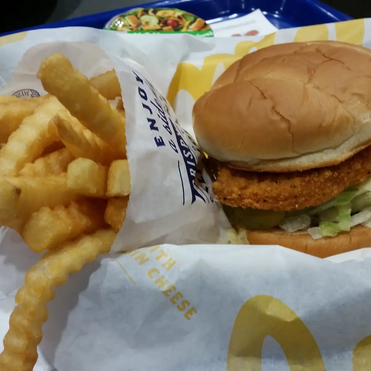 Spicy Chicken Sandwich Basket
