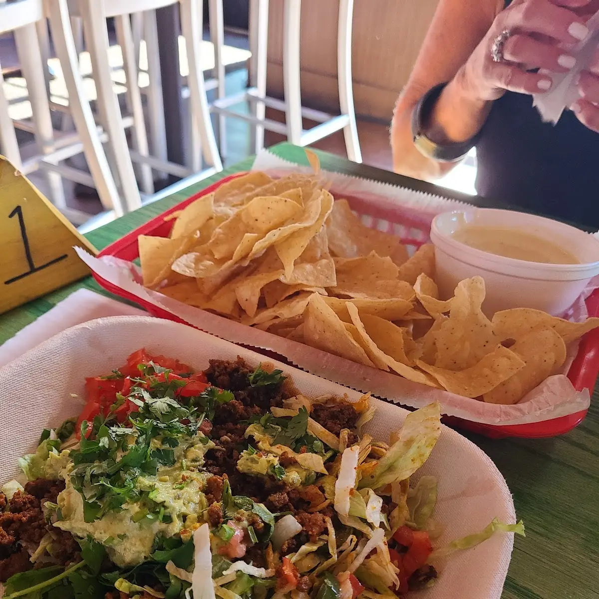 Burrito Bowl and Chips