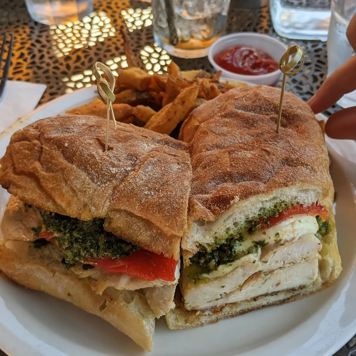 Pesto Chicken Sandwich