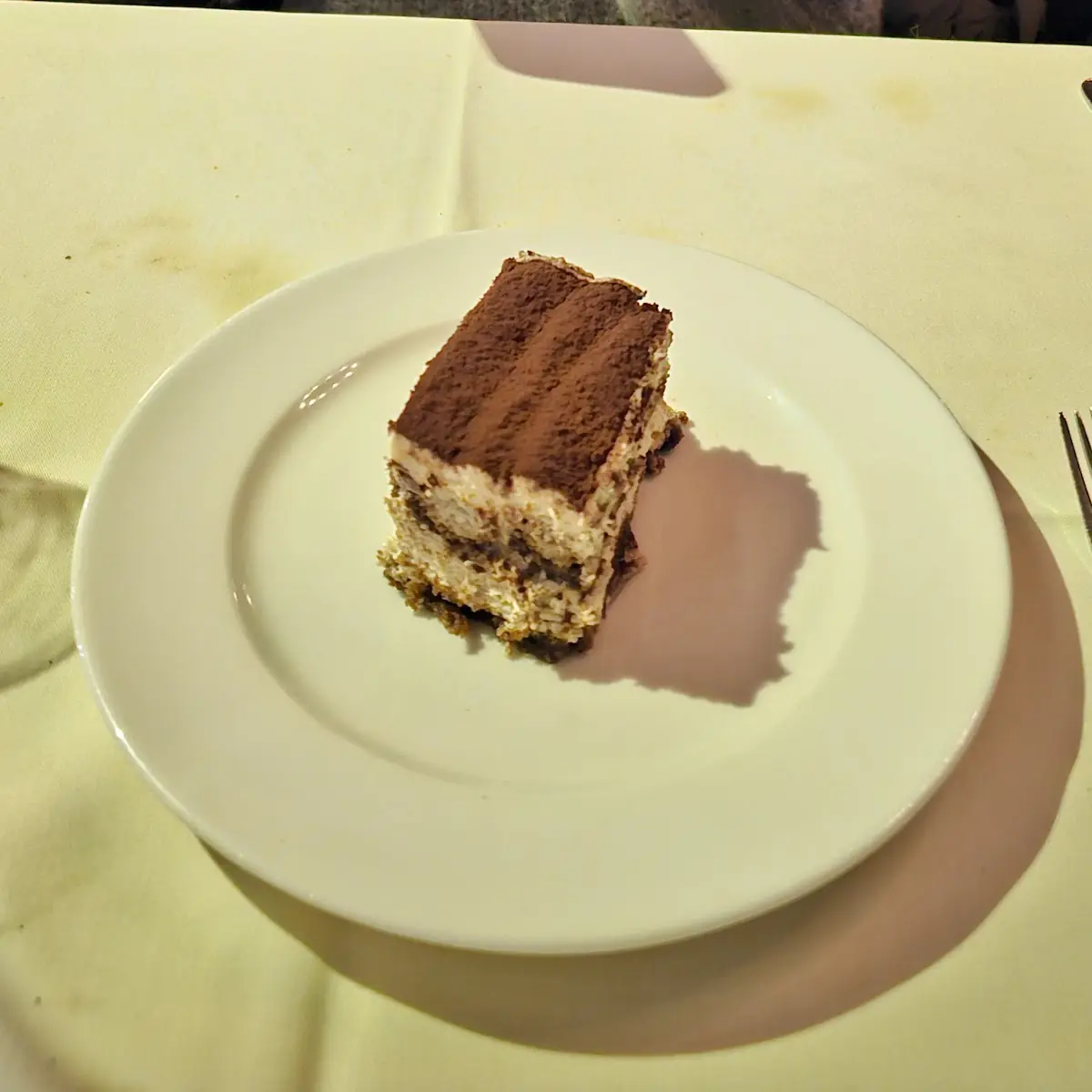 Tiramisu Cake Slice