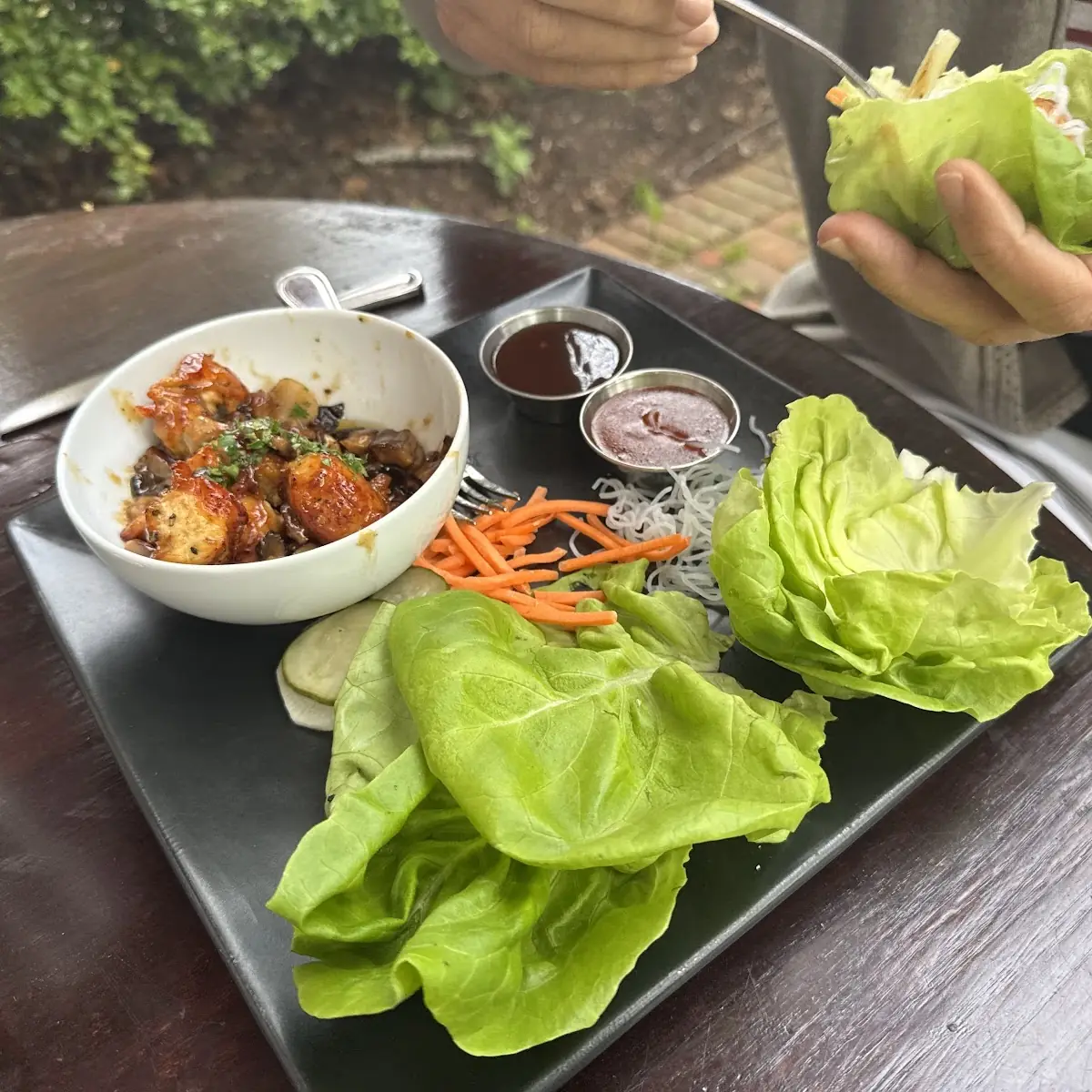 Chicken Lettuce Wraps