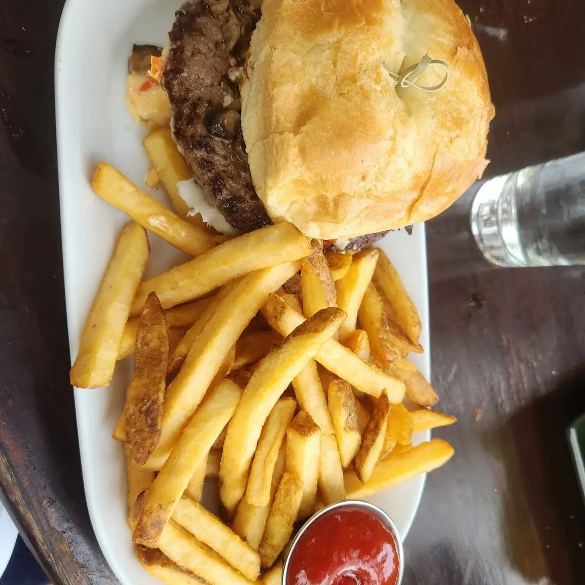 Goat Cheese Burger
