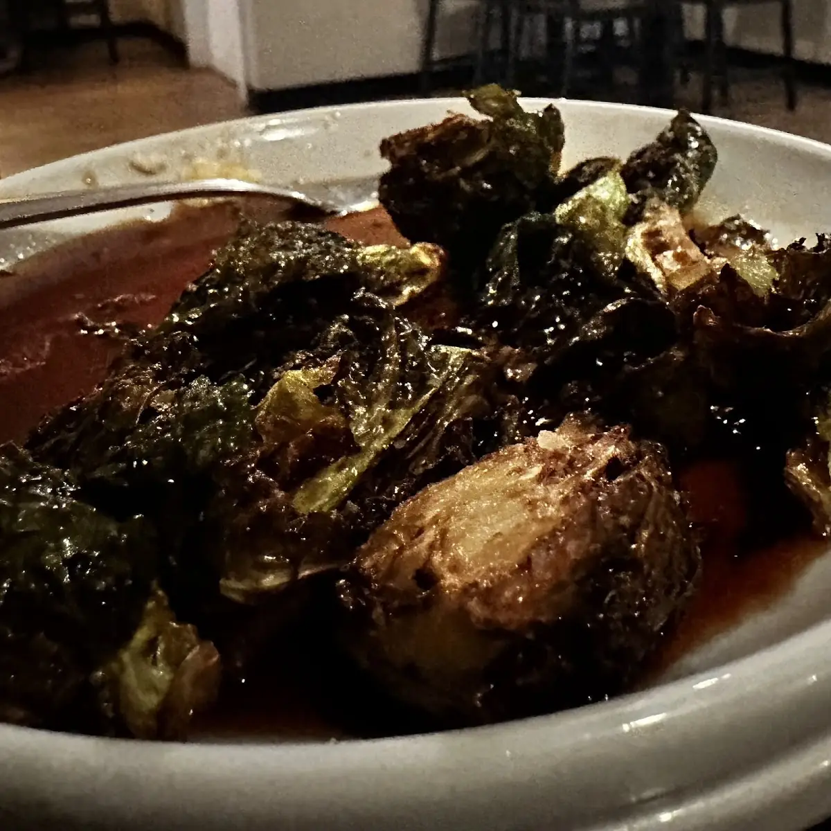 Soy Glazed Brussels Sprouts