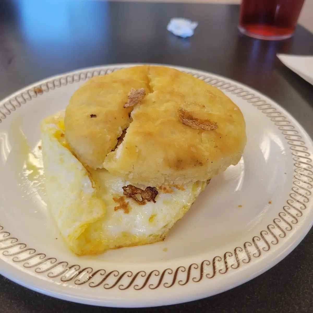 Egg and Cheese Biscuit