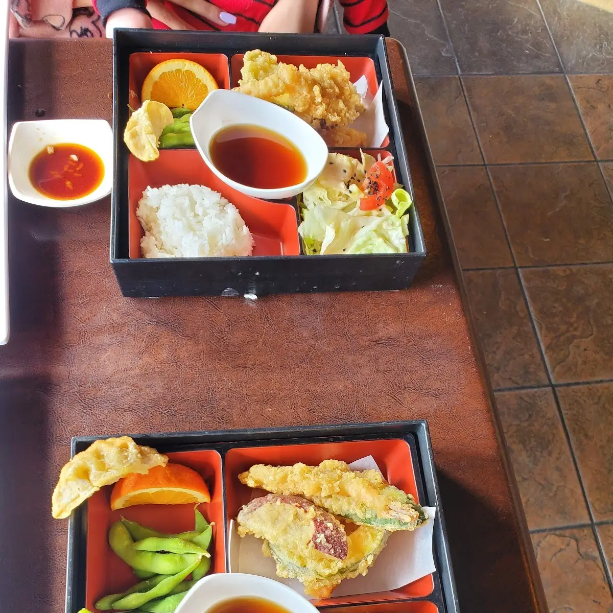 Bento Box 3 with 5 Raw Sushi
