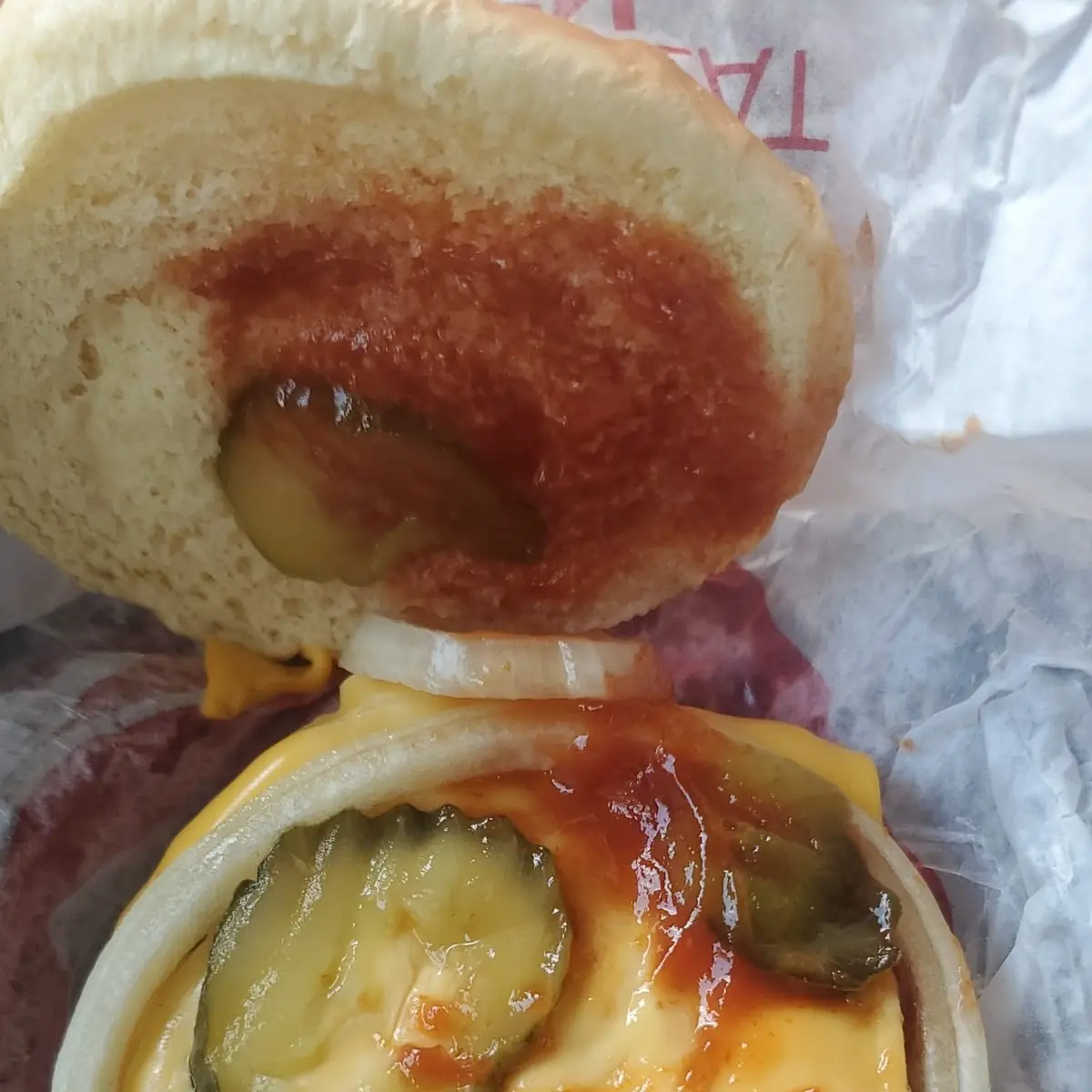 Junior Bacon Cheeseburger