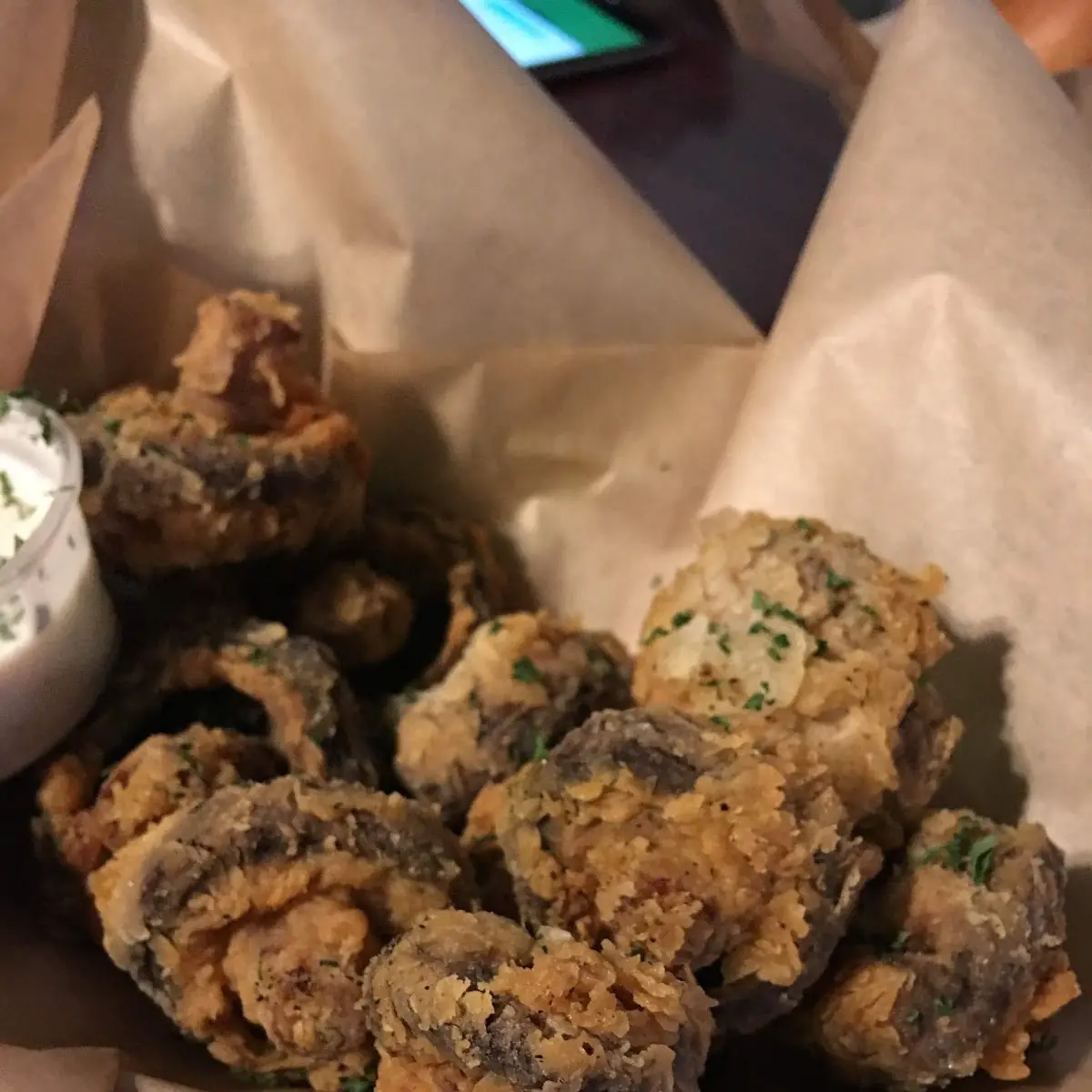 Fried Mushrooms
