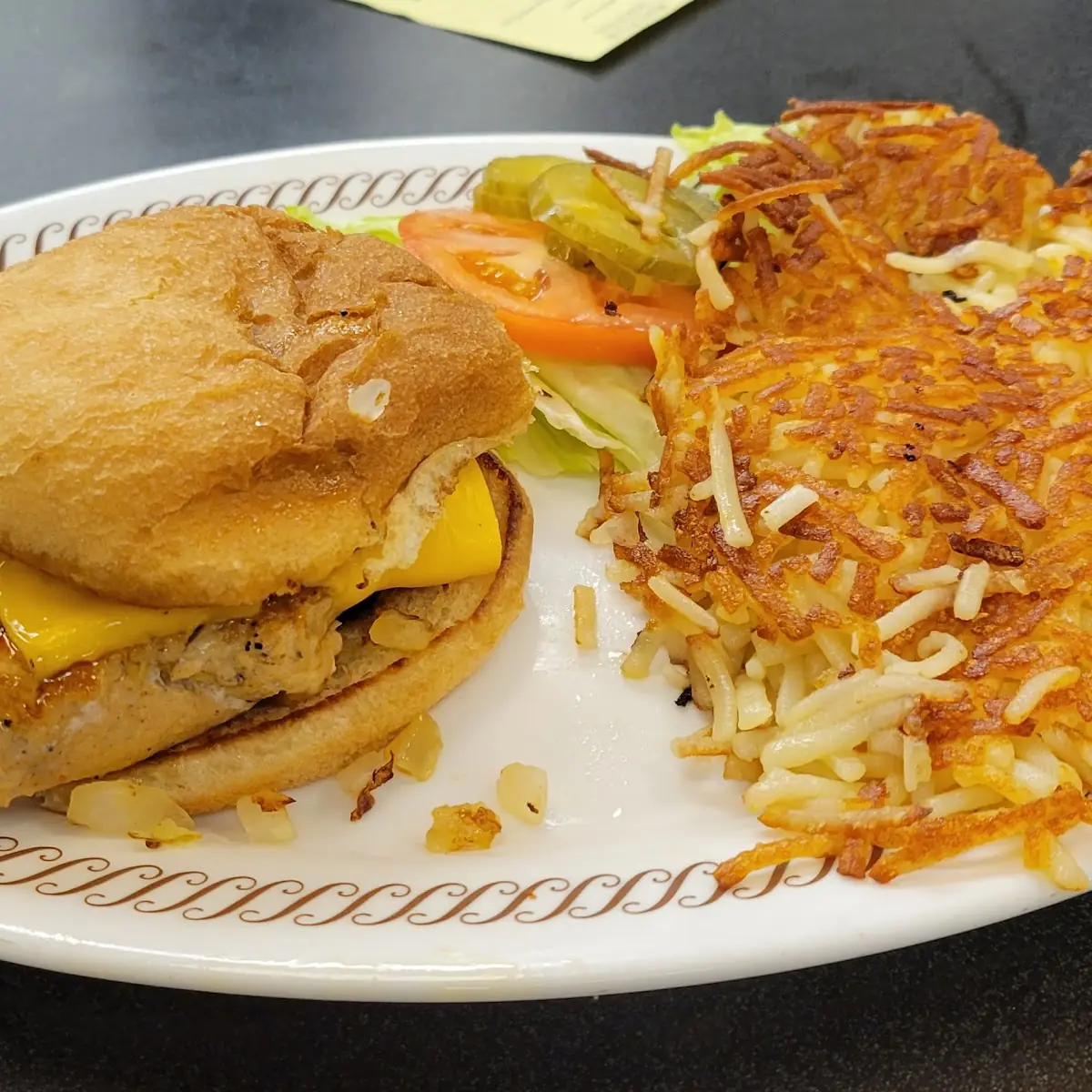 Deluxe Chicken Sandwich Add Cheese and Bacon