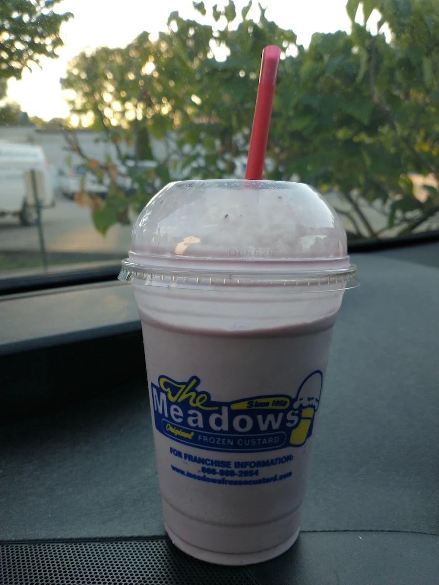 Blueberry Milkshake