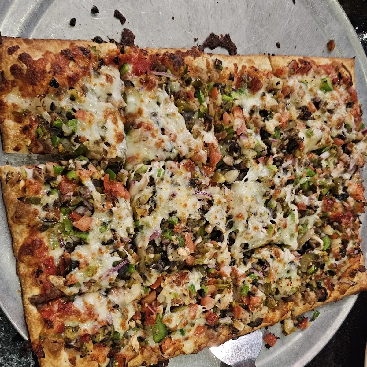 American Meat Pizza