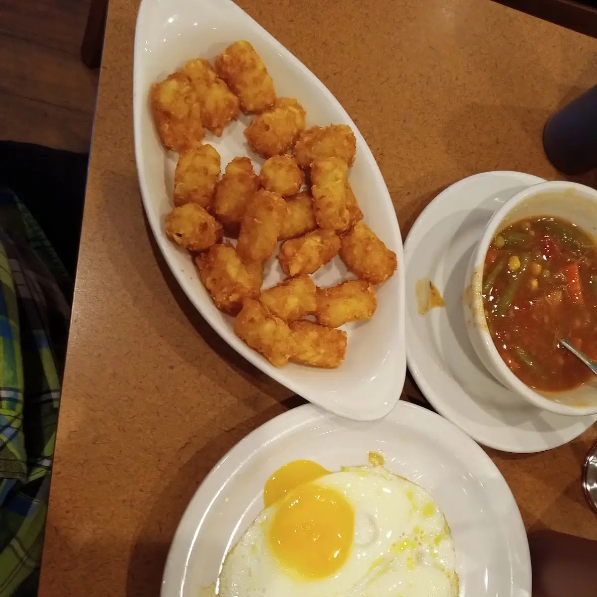Tater Tots and Eggs