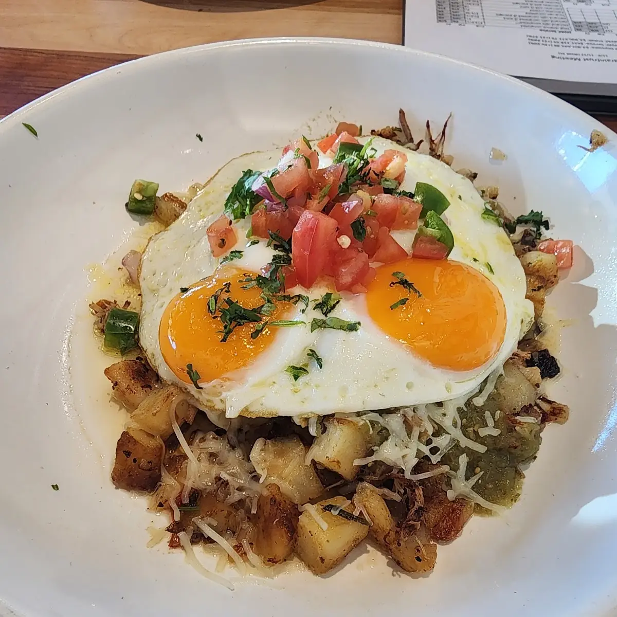 Salsa Verde and Eggs