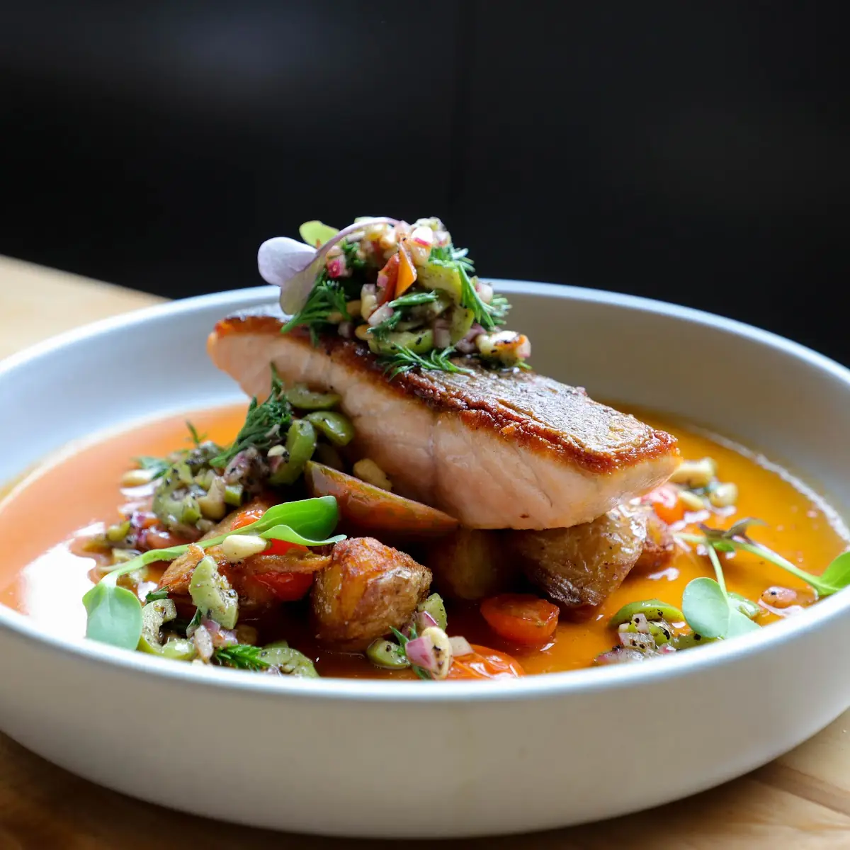 Seared Salmon