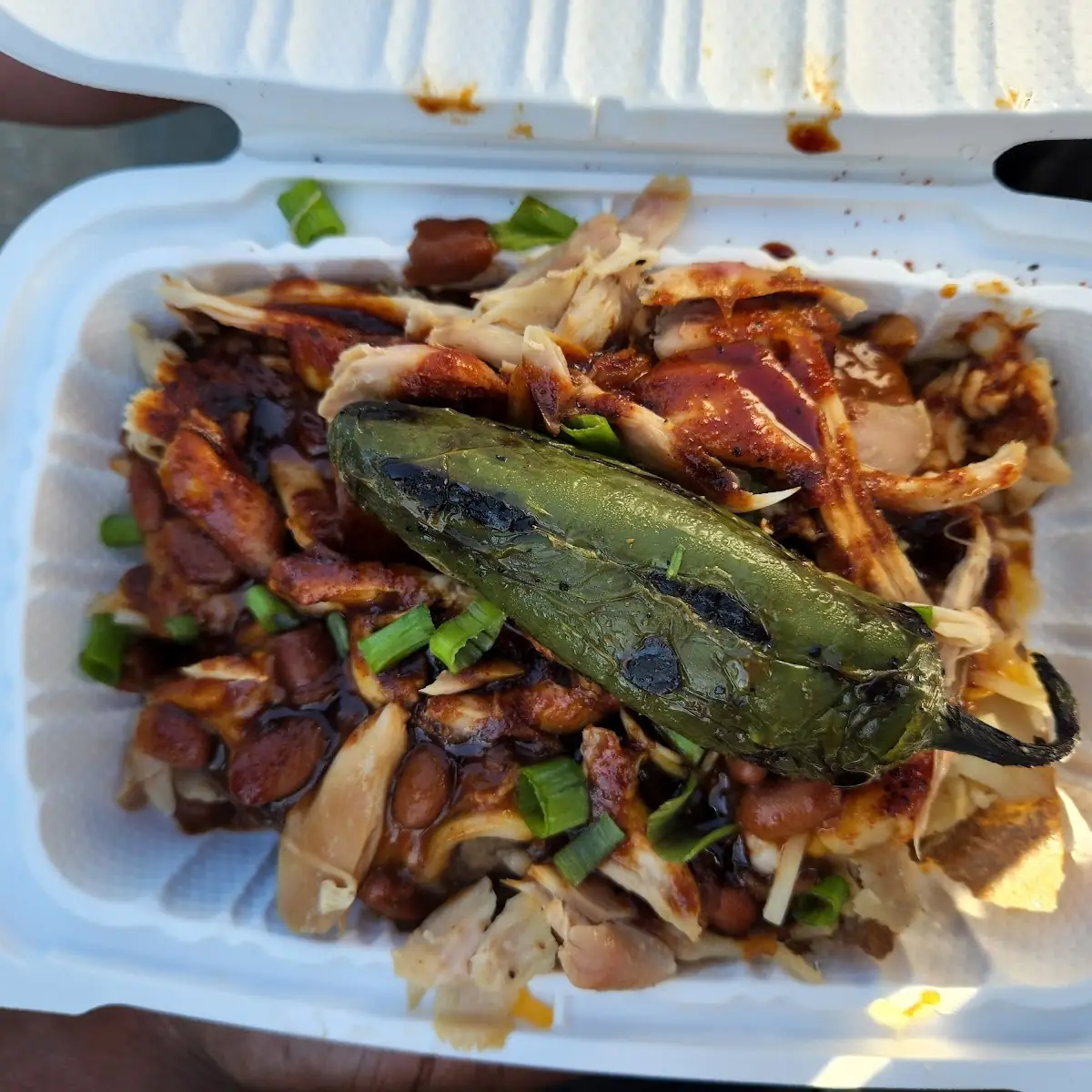 Pulled Chicken Potato