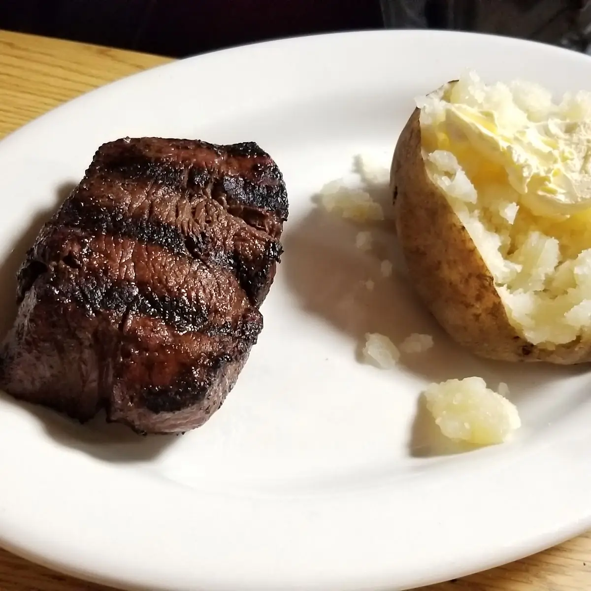Filet Mignon and Baked Potato