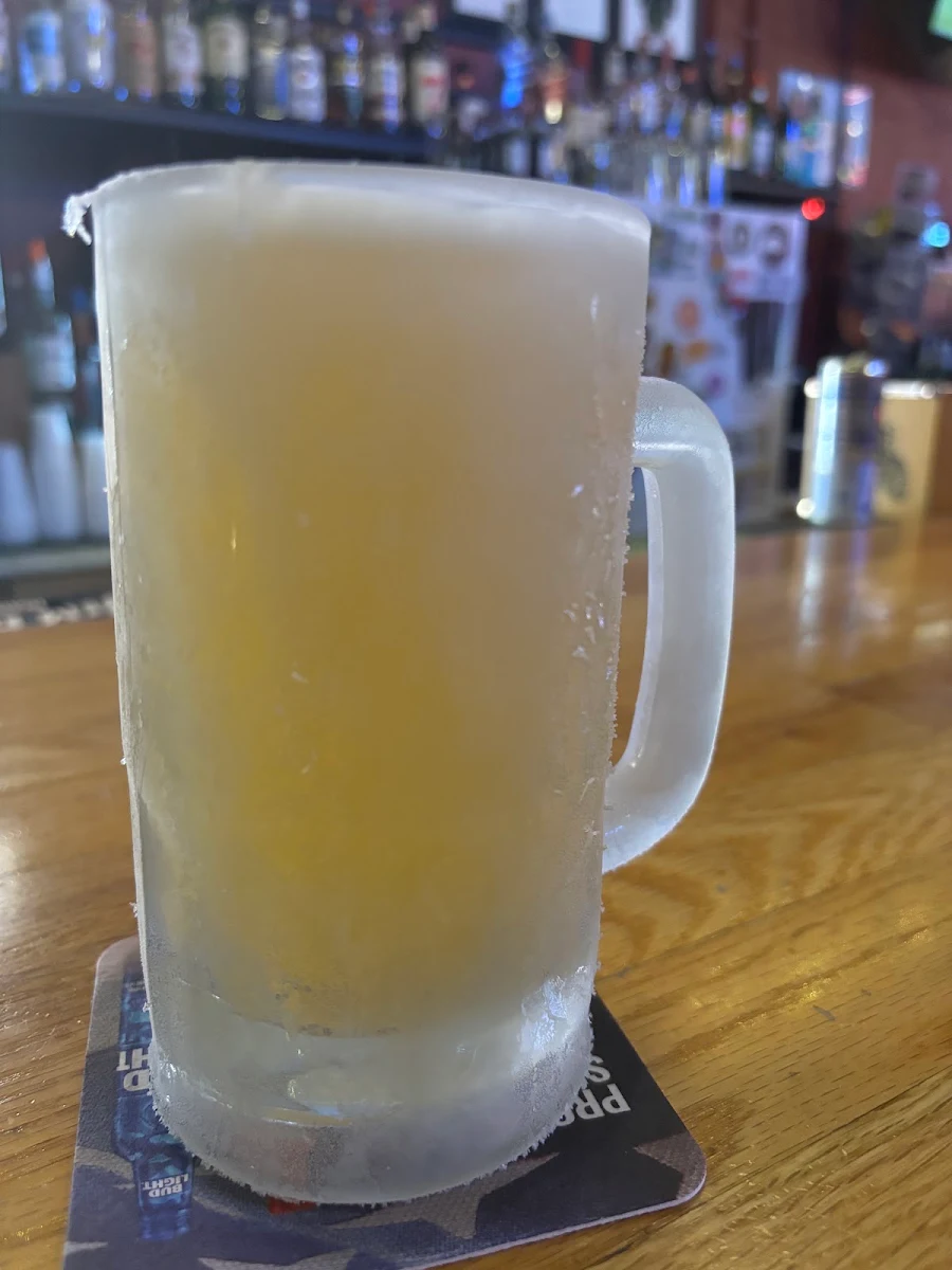 Frozen Mug Blue Moon Belgian White