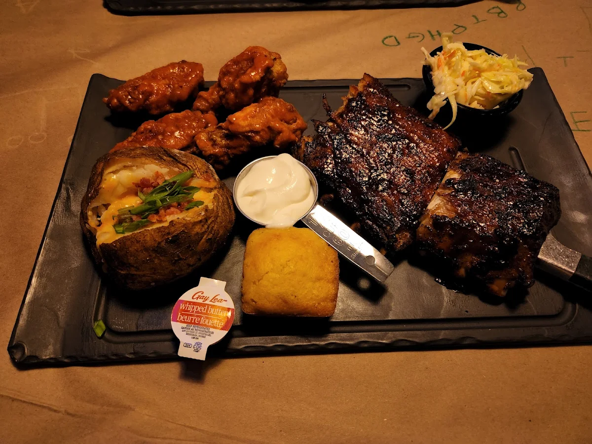 Ribs and Wings Combo