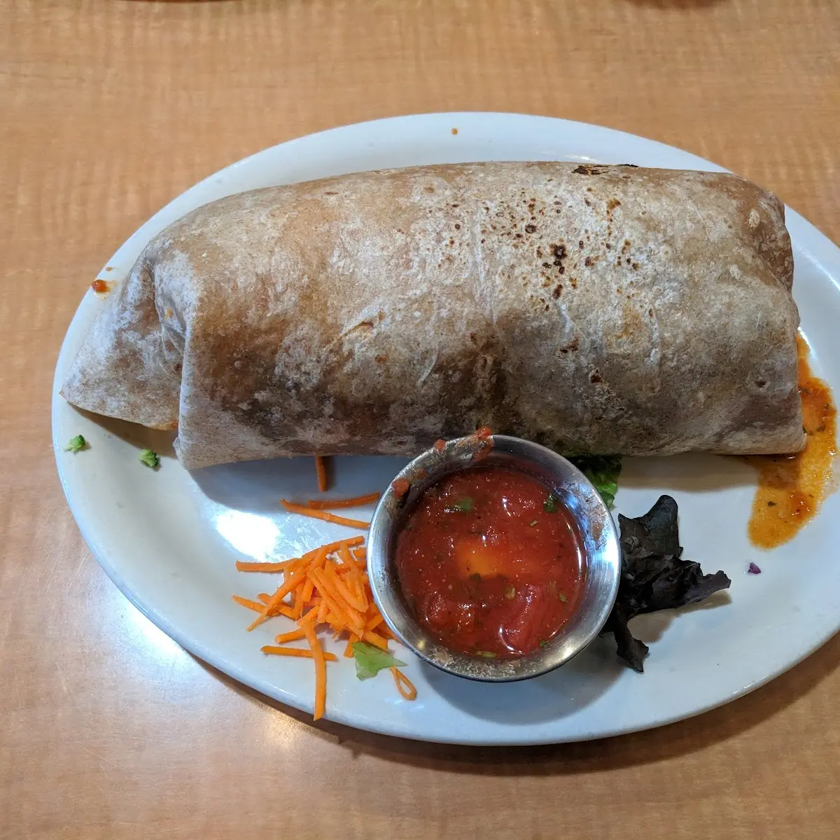 Gourmet Veggie Burrito