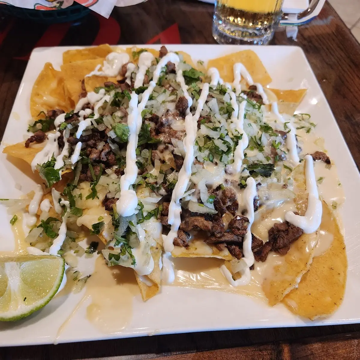 Chori Pollo Nachos