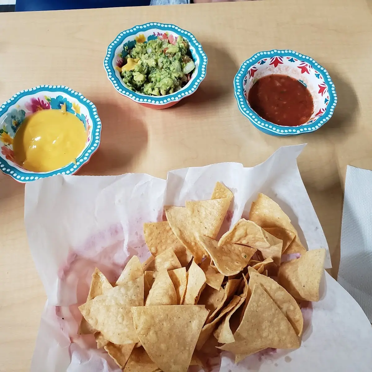Chips Guacamole and Salsa