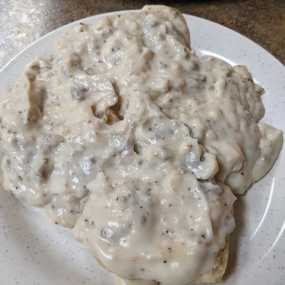 Biscuits and Sausage Gravy