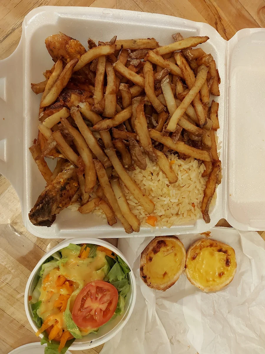 Half Chicken Combo, Restaurant Luso