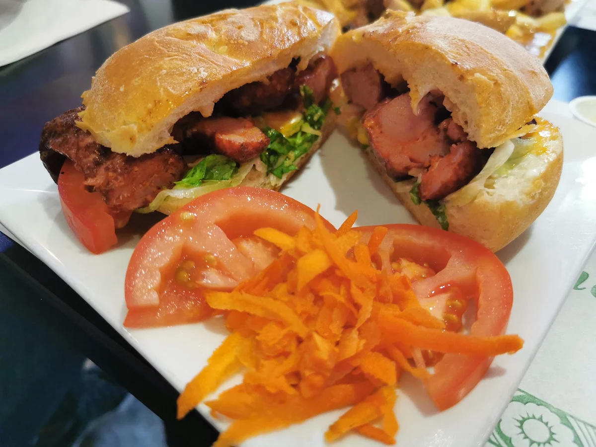 Sandwich Chorizo Grilled Chorizo Sandwich, Restaurant Luso
