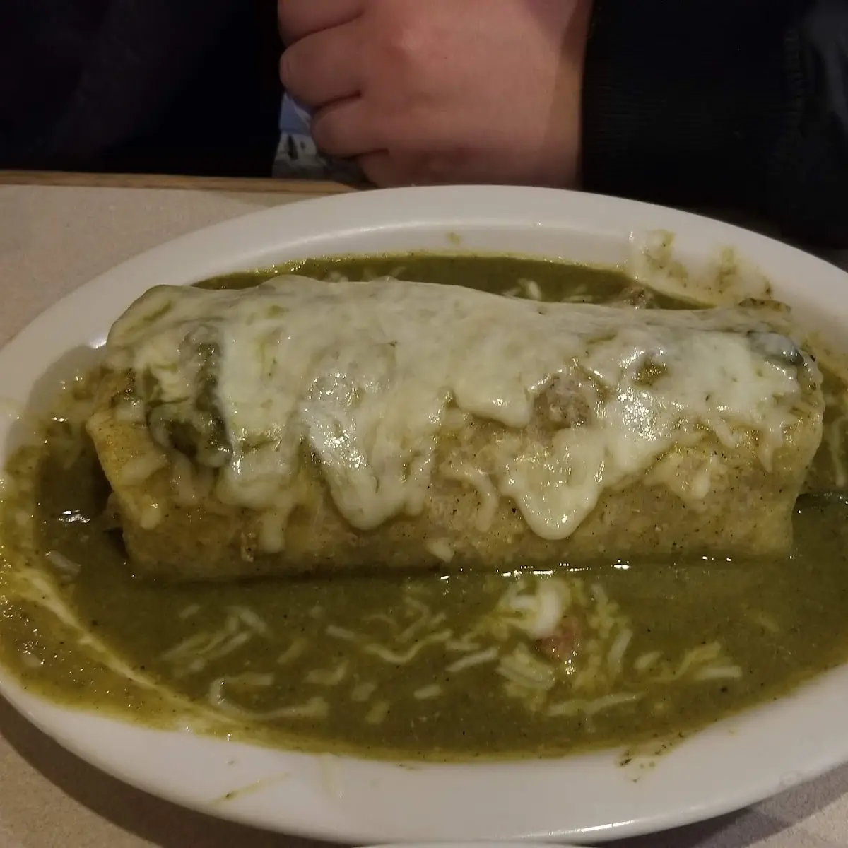 Chile Verde Burrito