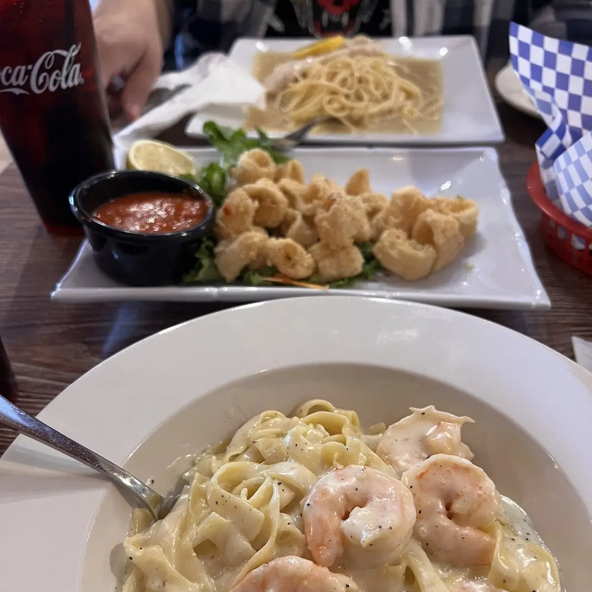 Shrimp Alfredo