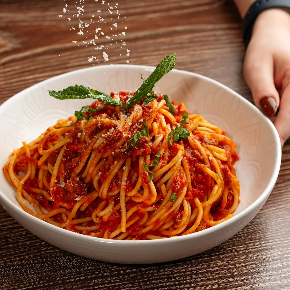 Spaghetti with Marinara Sauce