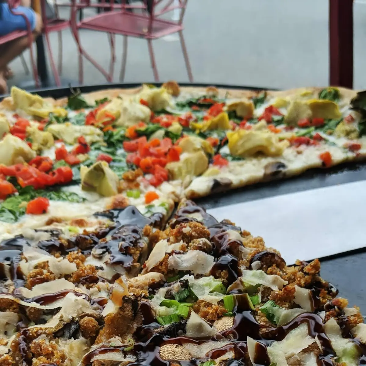 Stuffed Mushroom Pizza