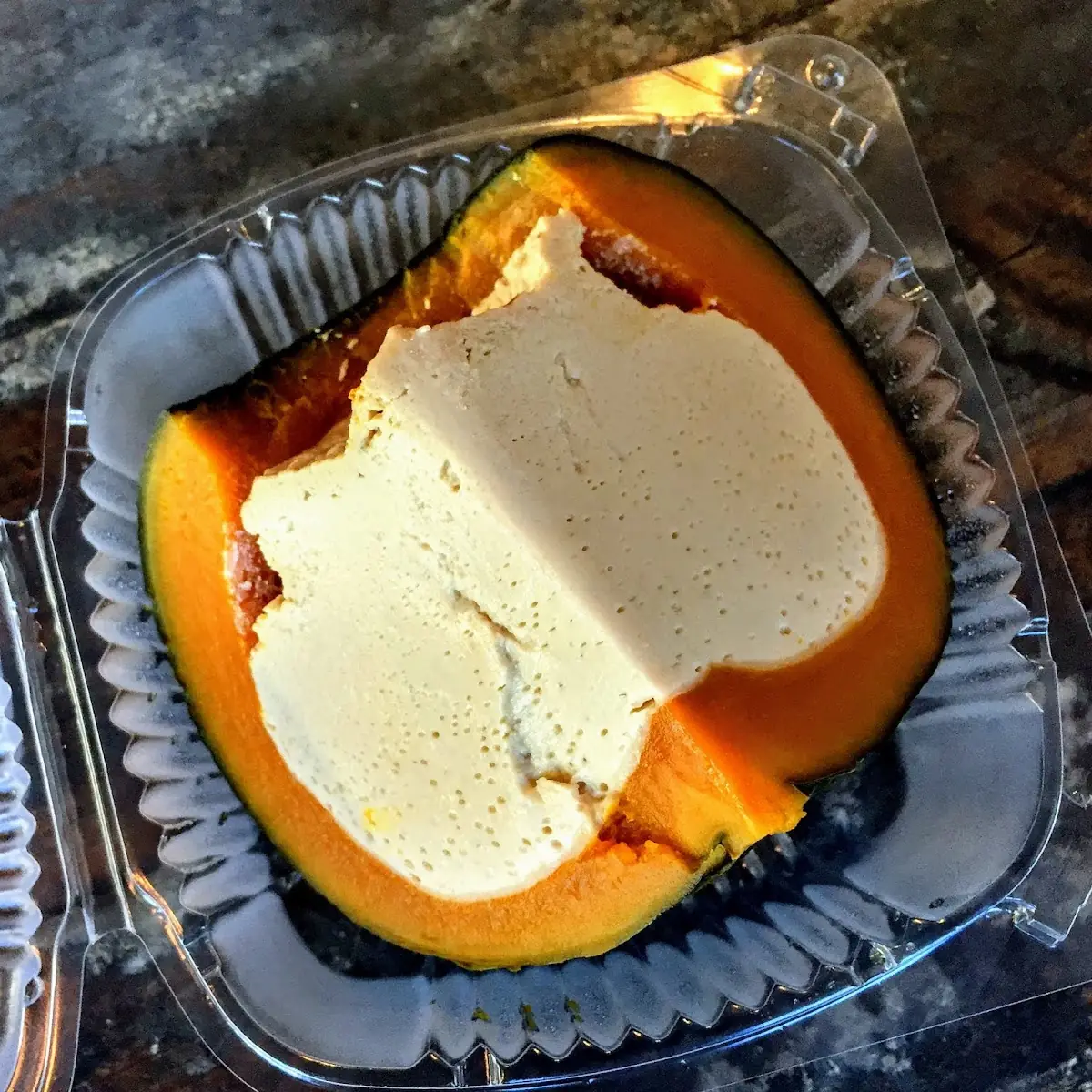 Pumkin with Egg Custard