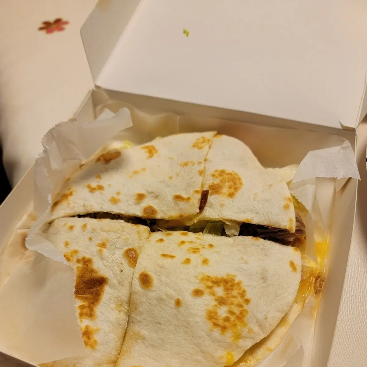 Grilled Chicken Quesadilla