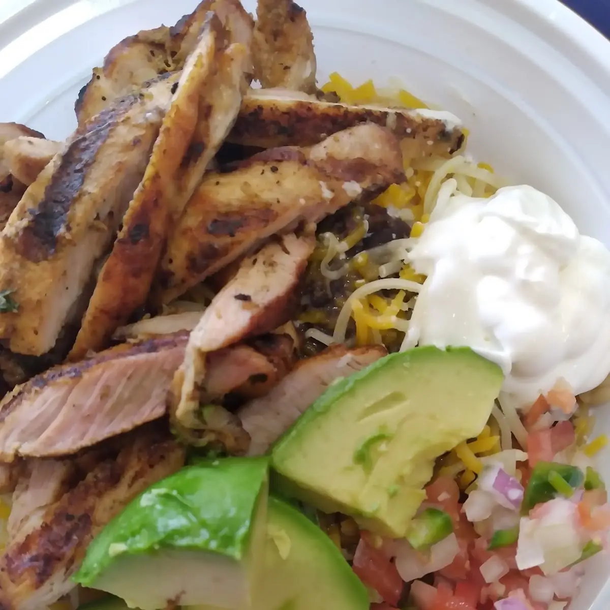 Grilled Chicken Rice Bowl