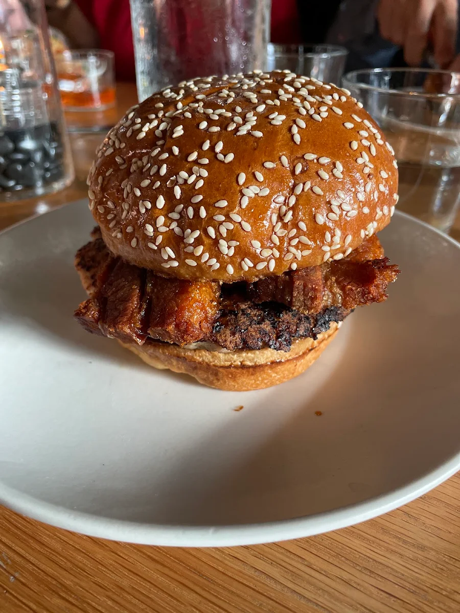 Jerk Chicken with Pork Belly