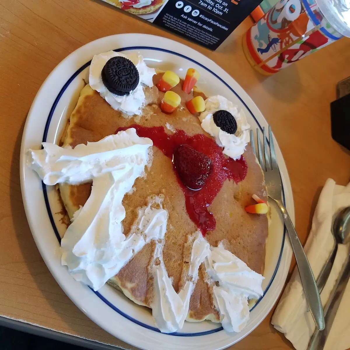 Funny Face Pancake Combo