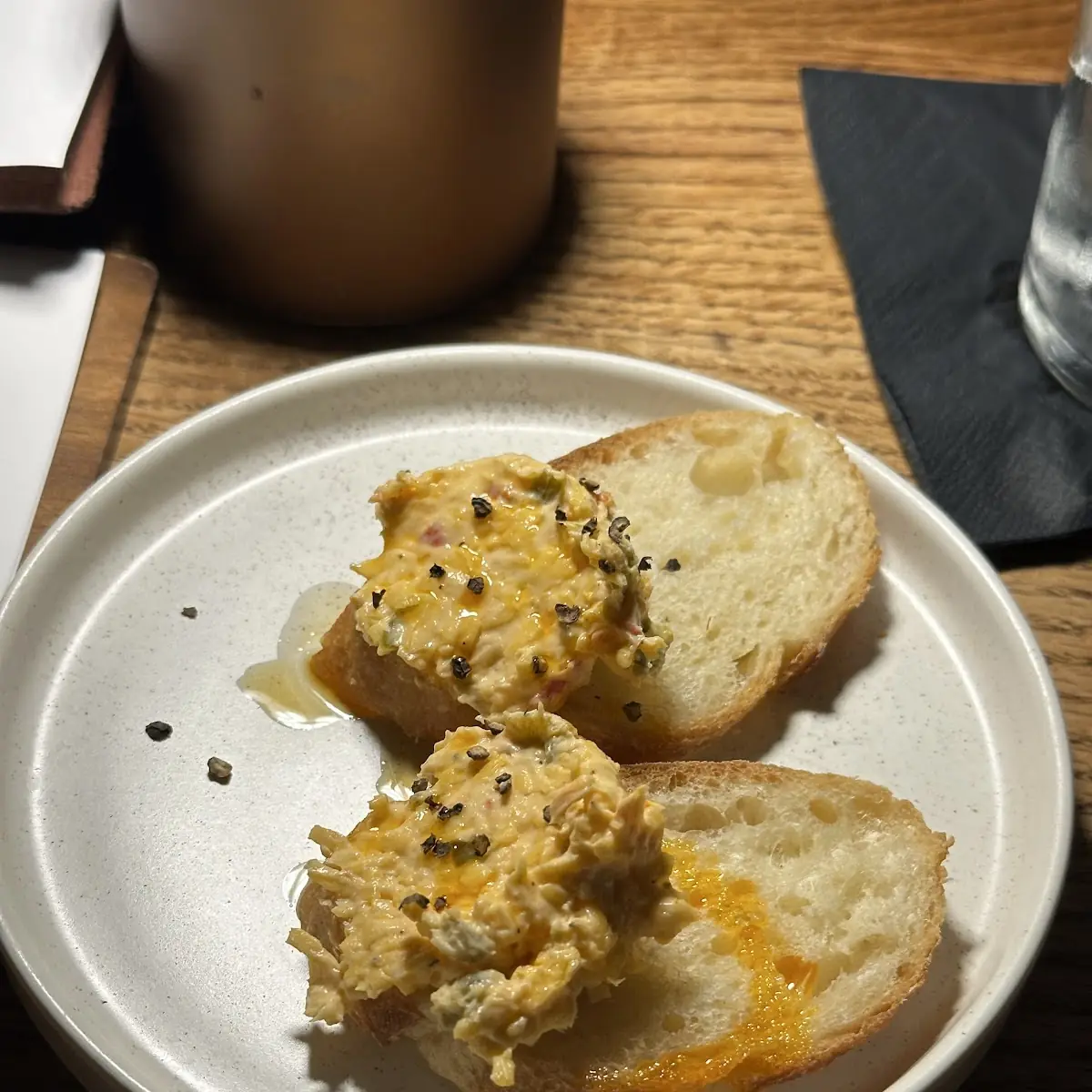 Pimento Cheese with Toasted Bread