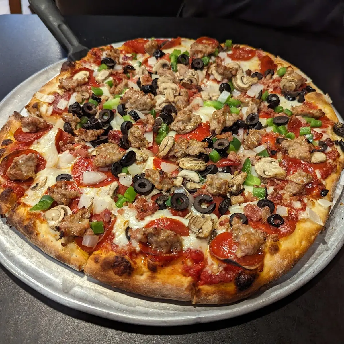 14 Thin Crust Supreme Pizza