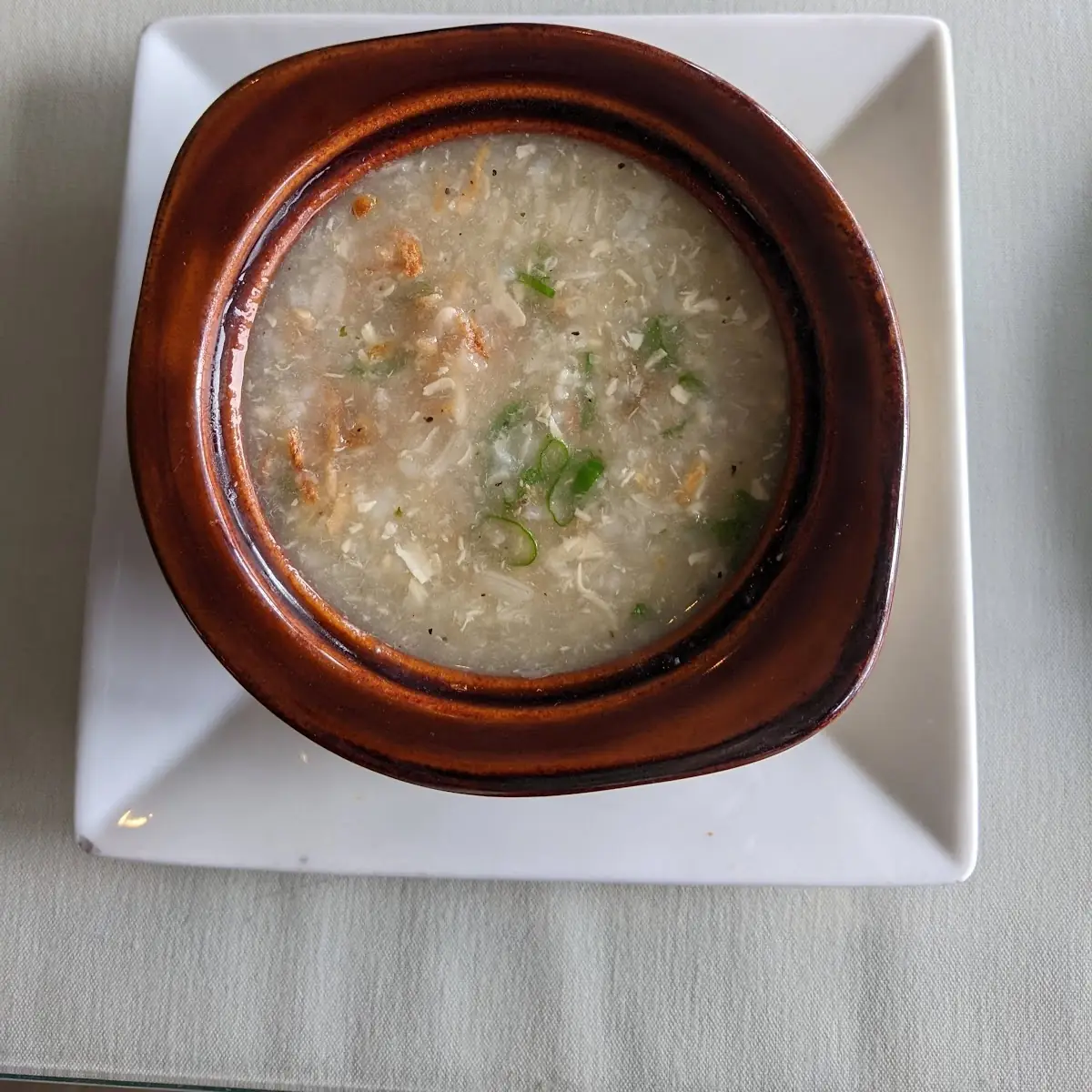 Ginger Rice and Chicken Soup