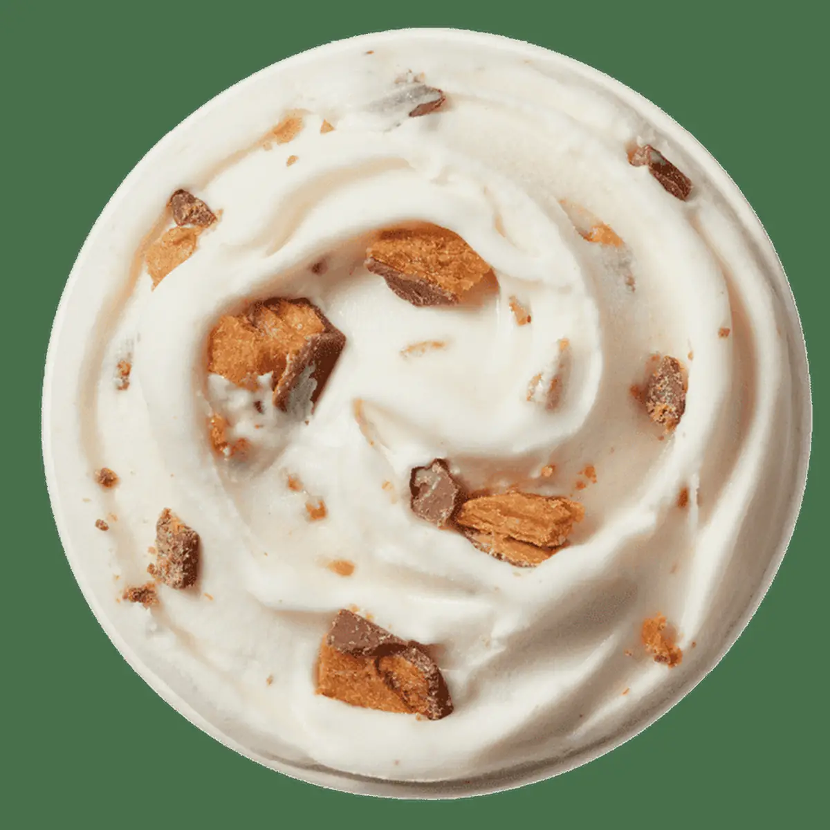 Turtle Pecan Cluster Blizzard Treat
