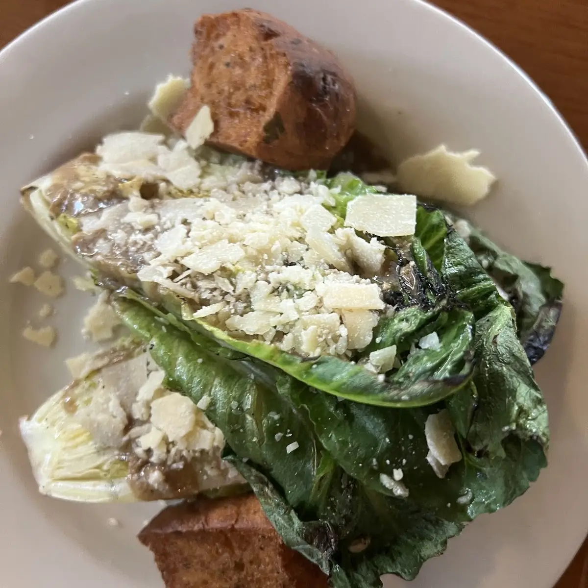 Grilled Caesar Salad