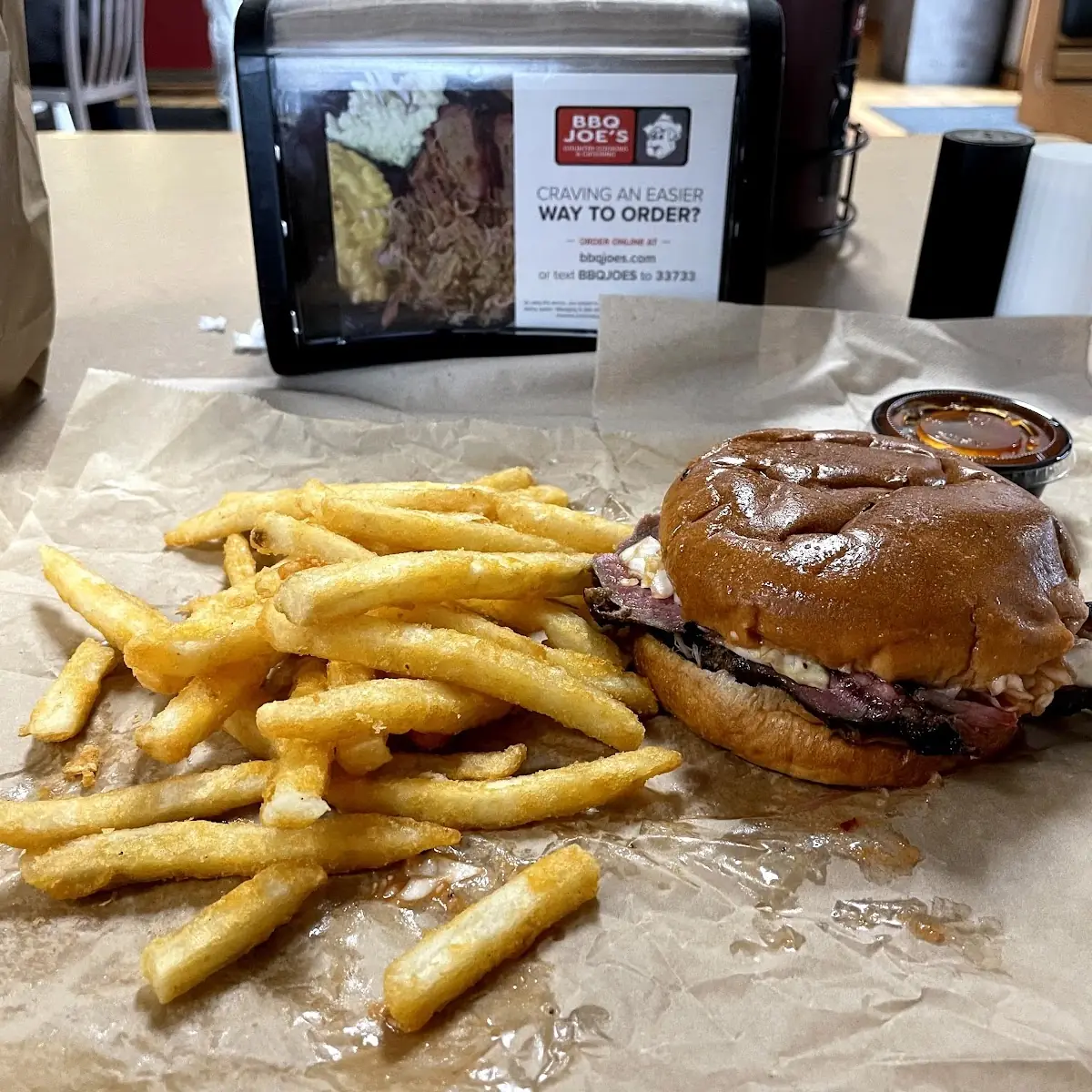 Brisket on a Bun