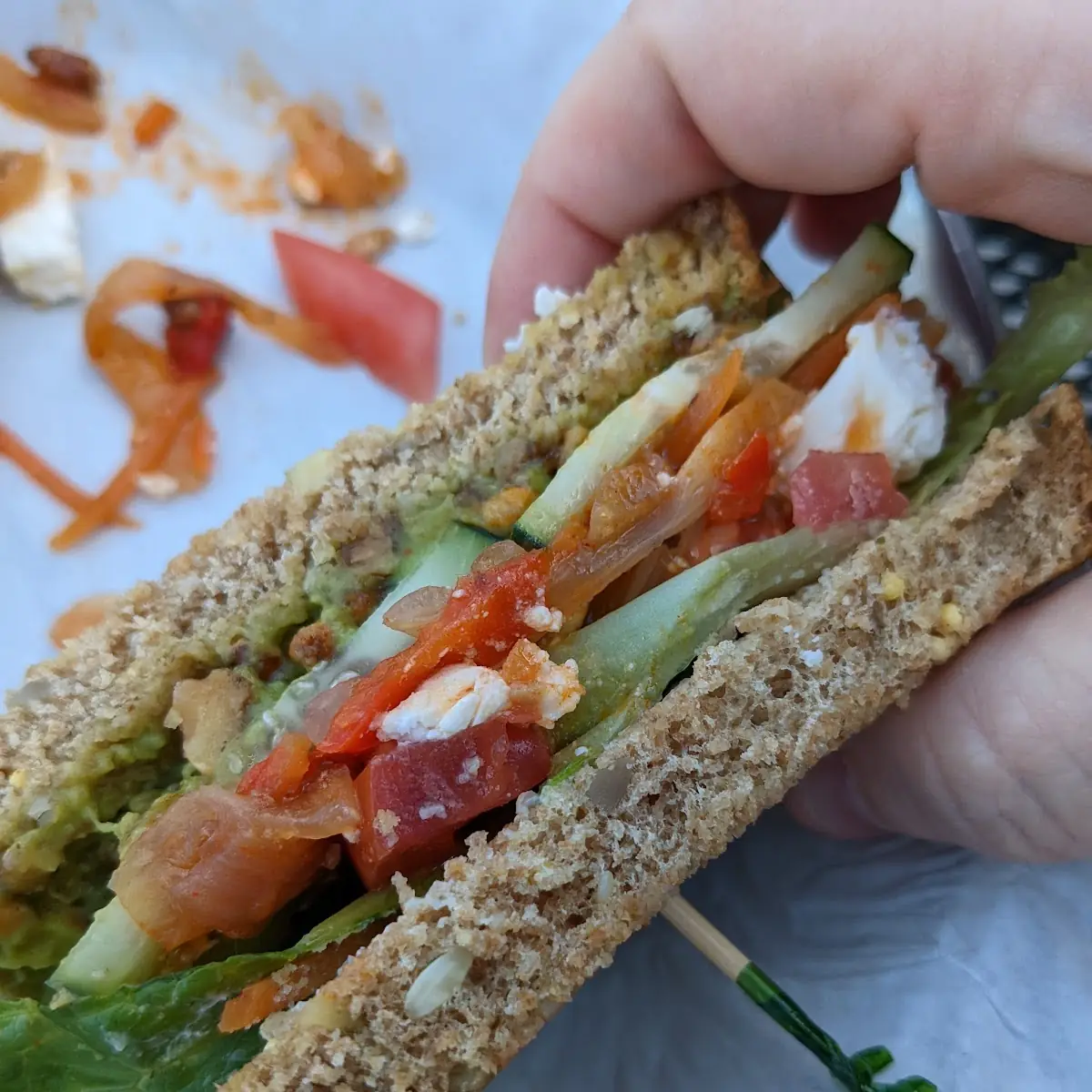 Harvest Veggie Sandwich